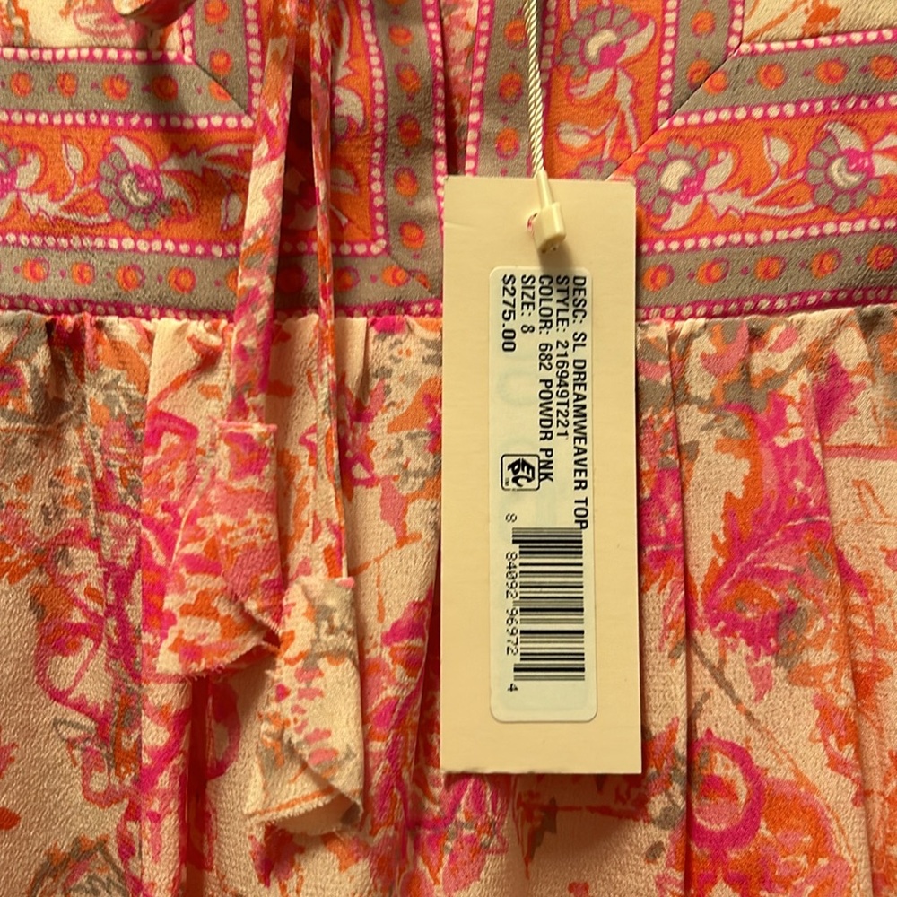 NWT Rebecca Taylor Silk Crepe Printed Shell - New with Tags - Picture 3 of 9
